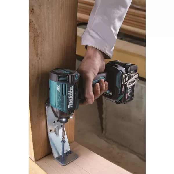 Aku rázový šroubovák Makita TD002GD201 1/4"Li-ion XGT 40V/2,5Ah,Makpac