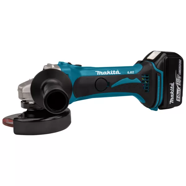 Aku úhlová bruska Makita DGA452RTJ, 115mm Li-ion 18V/5,0Ah