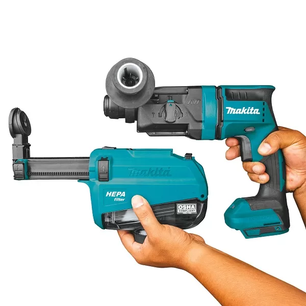 Aku kombinované kladivo Makita DHR182RTJ Li-ion LXT 18V/5 Ah, Makpac