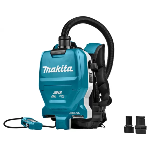 Aku zádový vysavač Makita DVC265ZXU solo 2x18V