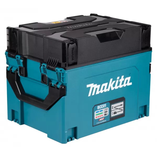 Napájecí adaptér v systeineru makpac Makita BCC01, pro 8 akmulátorů XGT