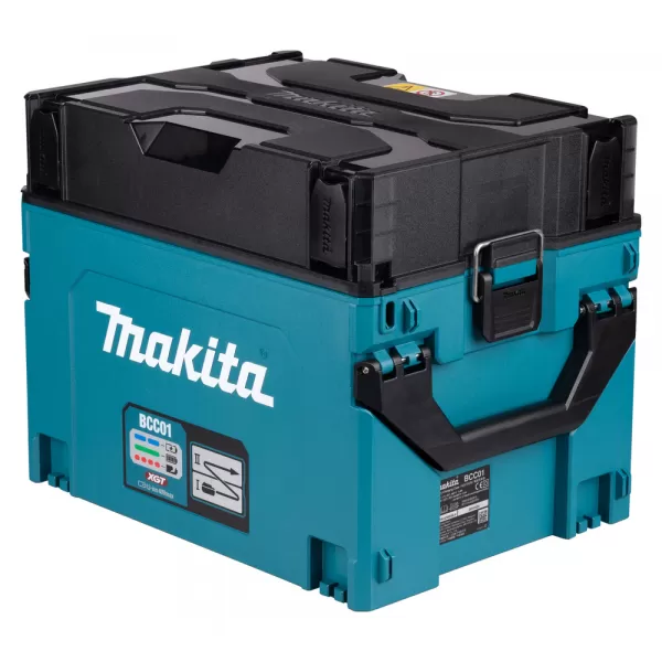 Napájecí adaptér v systeineru makpac Makita BCC01, pro 8 akmulátorů XGT